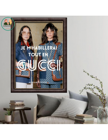 Affiche - Gucci OOTD - Ambiansoeurs