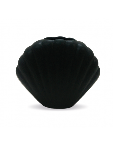 Vase coquillage - Noir