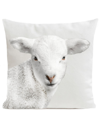 Coussin Artpilo - Wooly - Blanc - 60...