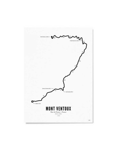 Affiche - Mont Ventoux - 50 x 70 cm