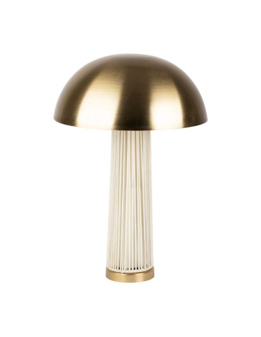 Grande lampe champignon - Doré et...