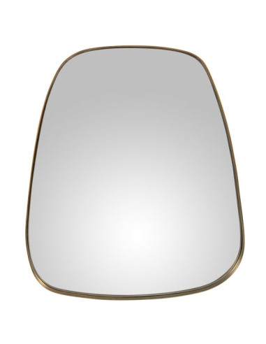 Miroir laiton doré - 75 cm