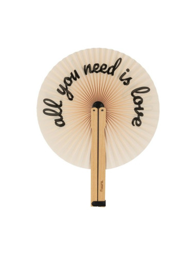 Eventail 'All you need is love'