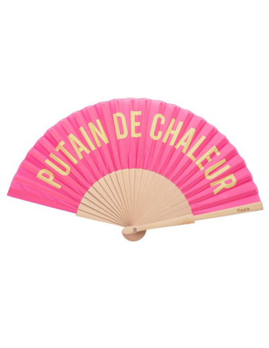 Eventail 'Putain de chaleur' - FISURA