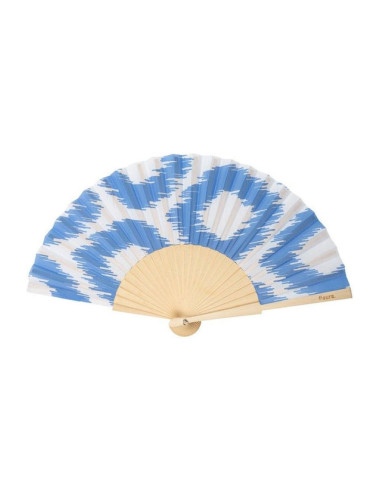 Eventail 'Tie & die blu' - FISURA