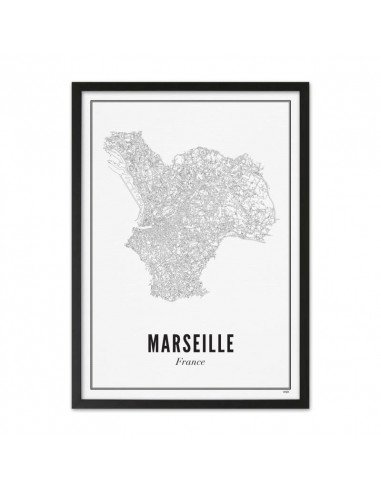Print - Marseille - Format 40 x 50 cm
