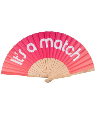 Eventail 'It's a match' - FISURA